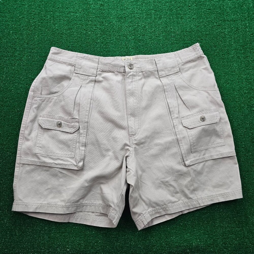 RedHead Cargo Shorts Mens 40 Beige Outdoors Casual Hiking Camping 7" Inseam